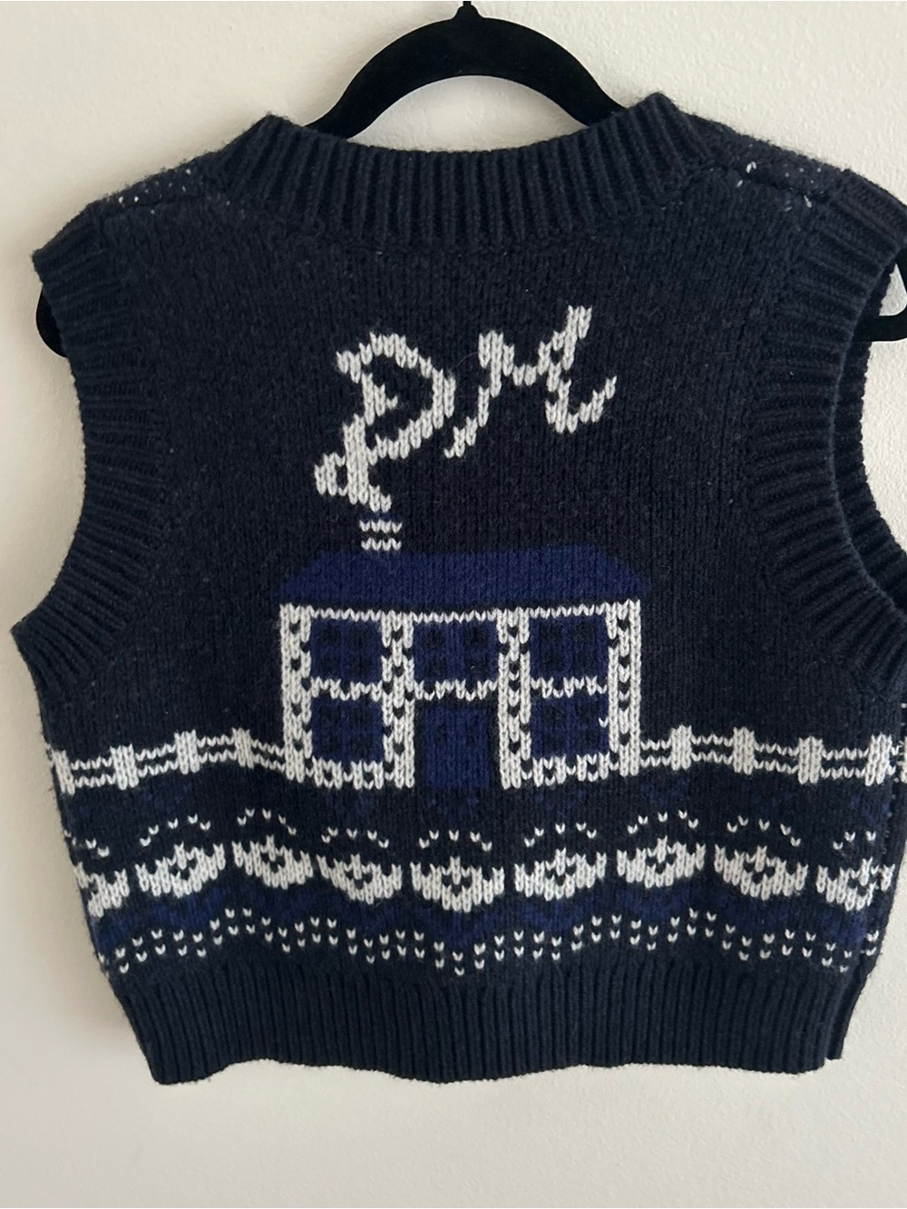 NWT Damson Madder Rhona Tank in Navy Horse - Picture 7 of 7